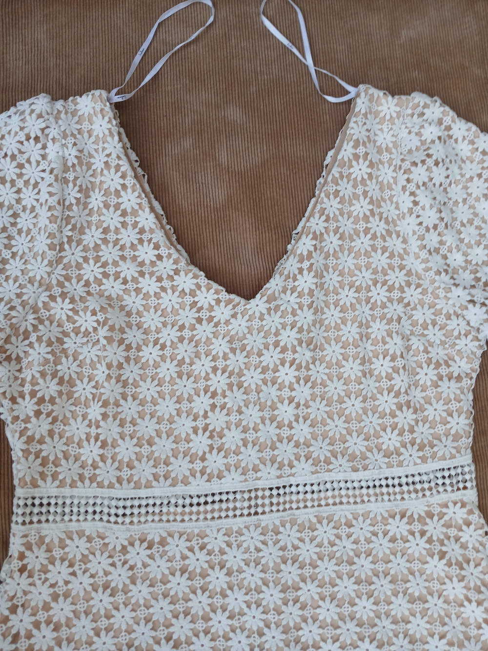 Lulus My Dearest White Lace Crochet Midi Dress - Size XL - Picture 4 of 15